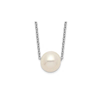 Slatkovodna biserna ogrlica (srebrna) glavna - Popular Jewelry - Njujork