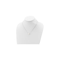 Ogrlica od slatkovodnih bisera (srebrna) pregled - Popular Jewelry - New York