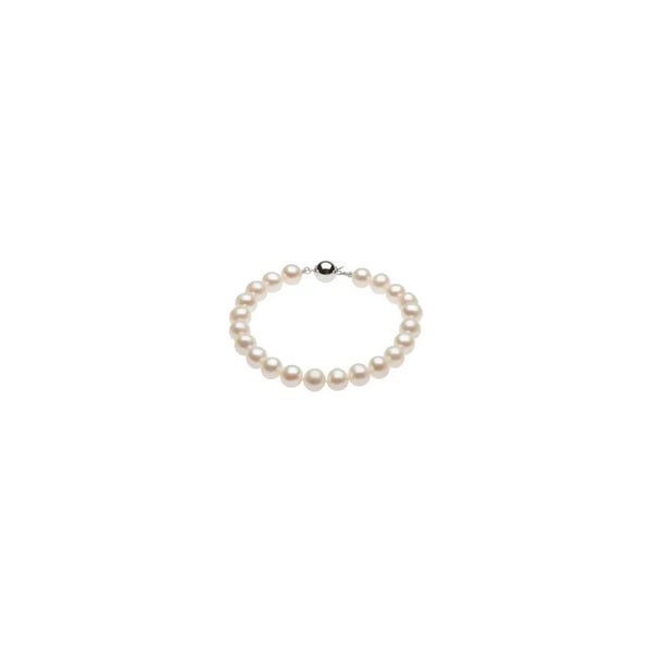 Freshwater Pearls Bracelet (Silver) main - Popular Jewelry - New York