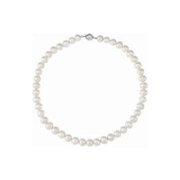 Freshwater Pearls Necklace (Silver) main - Popular Jewelry - New York