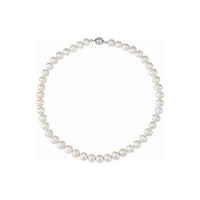 Freshwater Pearls Necklace (Silver) main - Popular Jewelry - New York