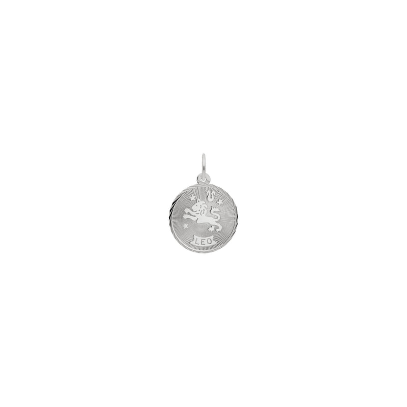Leo Zodiac Constellation Pendant (Silver) front - Popular Jewelry - New York