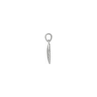 Mini Sea Shell Pendant (Silver) side - Popular Jewelry - New York