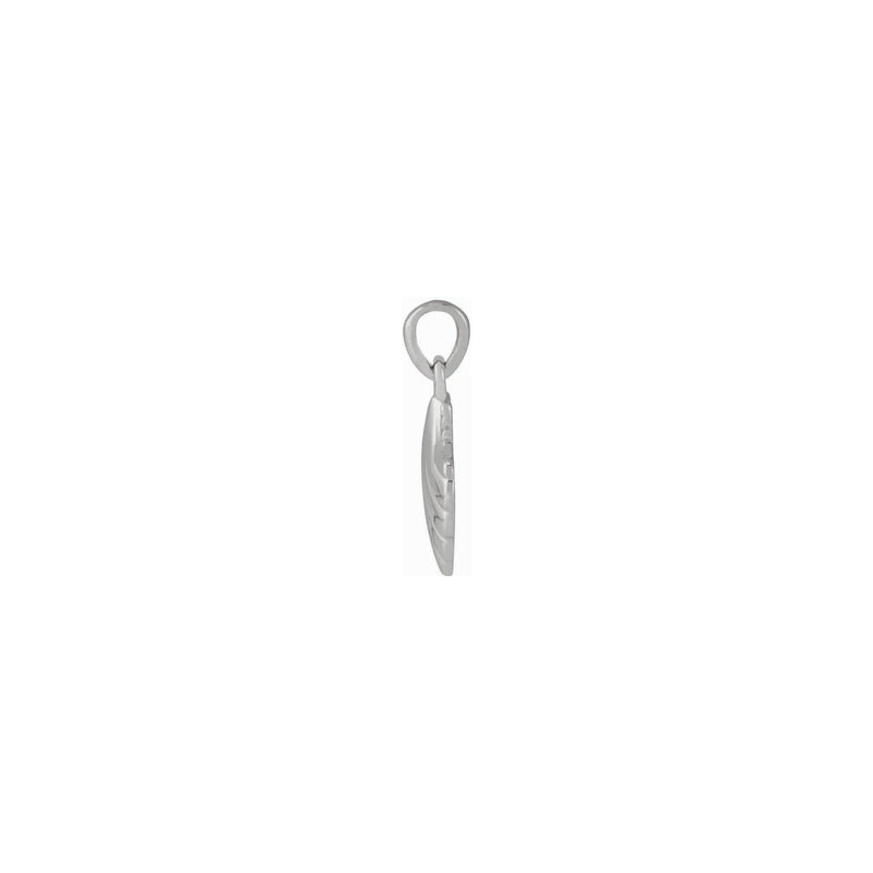 Mini Sea Shell Pendant (Silver) side - Popular Jewelry - New York