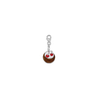 Pina Colada 3D Pendant (Silver) side - Popular Jewelry - New York