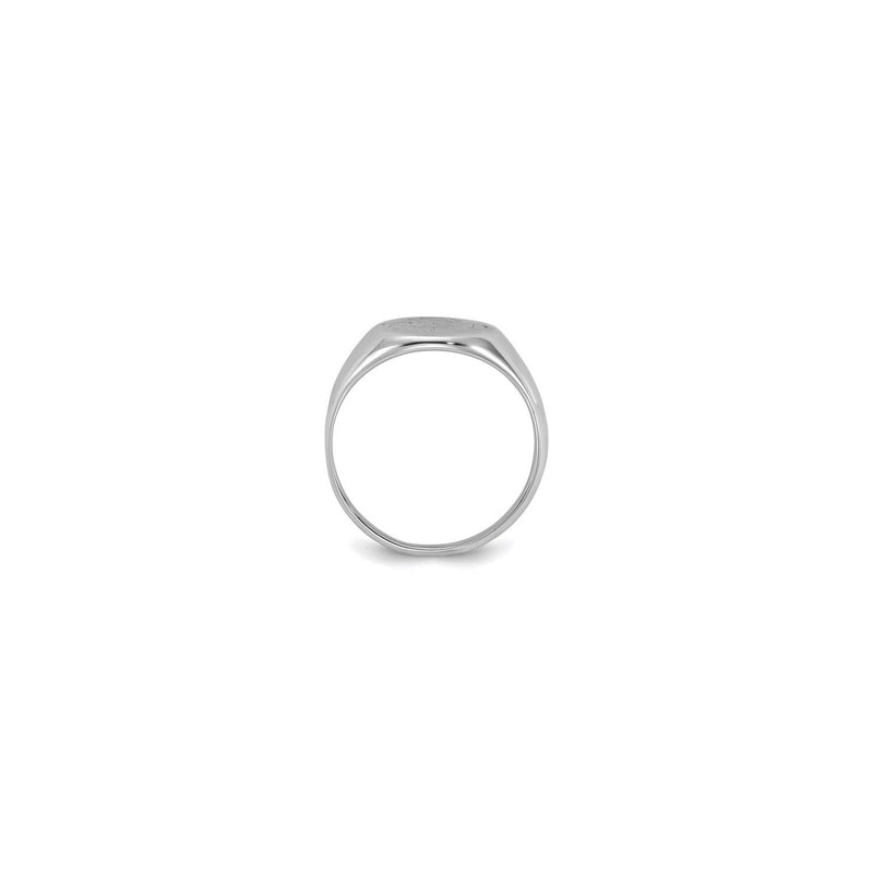 Rose Flower Signet Ring (Silver) setting - Popular Jewelry - New York
