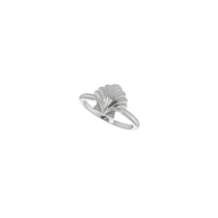 Diagonal Cincin Boleh Tindanan Shell (Perak) - Popular Jewelry - New York