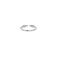 Stackable Spike Ring (Silver) front - Popular Jewelry - New York