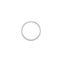 'Ikaw lang' Gikulit nga Stackable Ring (Silver) setting - Popular Jewelry - New York