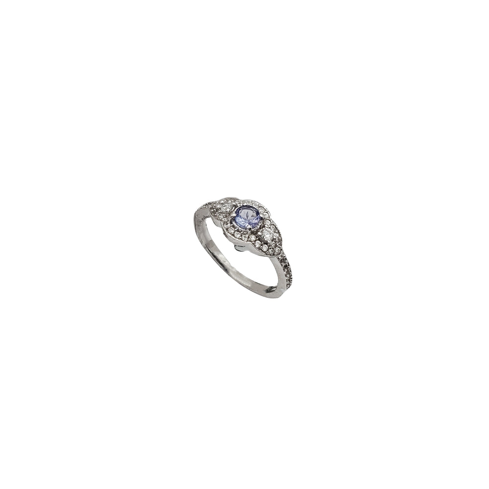 Cubic Zirconia Ring (Silver)