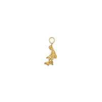 Skateboarder Pendant (14K)