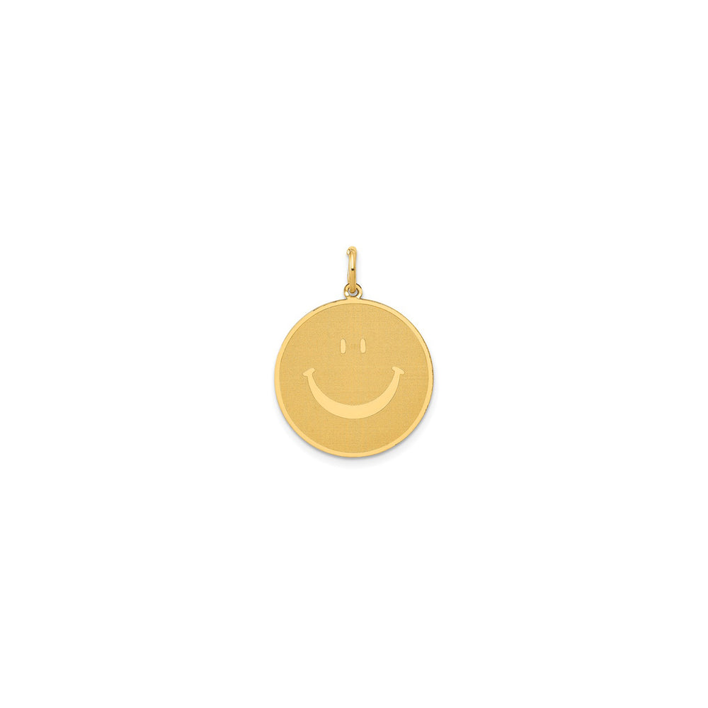 Smiley Face Pendant (14K)