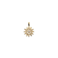 Yellow Gold Snowflake Pendant (14K)