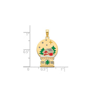 Snowglobe Pendant (14K)