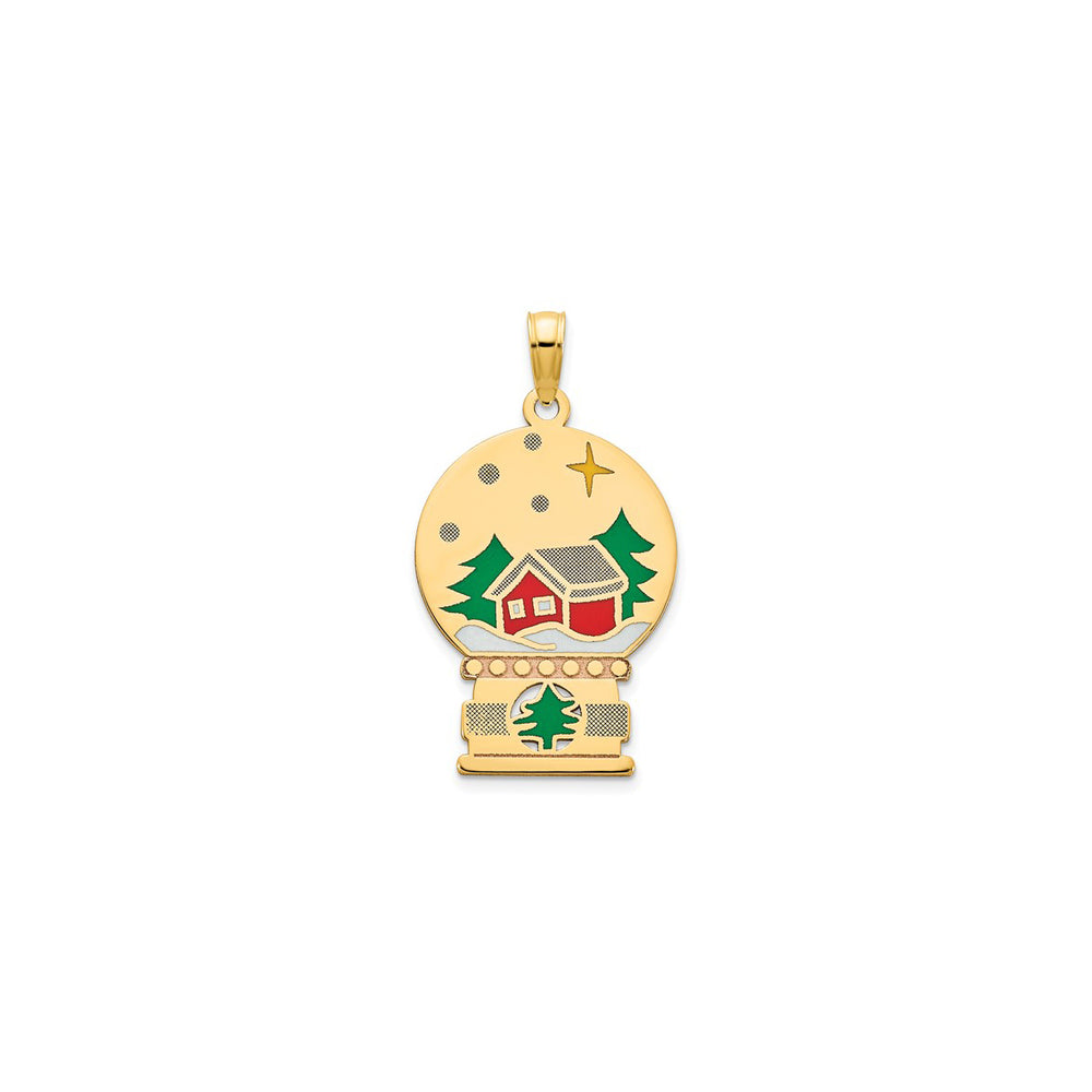 Snowglobe Pendant (14K)