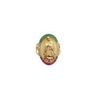 Split Multi-Color Guadalupe Ring (14K)