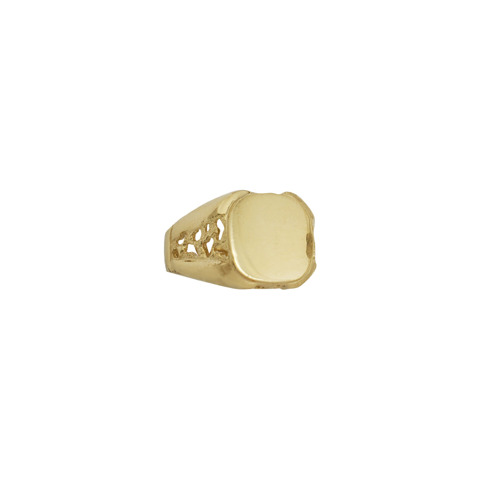 Square Signet Ring (14K)