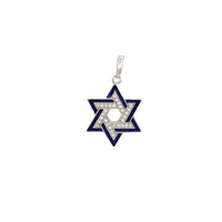 Zirconia Star Of David Pendant (Ασημί)