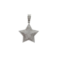 Iced-Out Star Pendant (Silver)