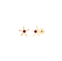 Starfish Stud Earrings (14K)
