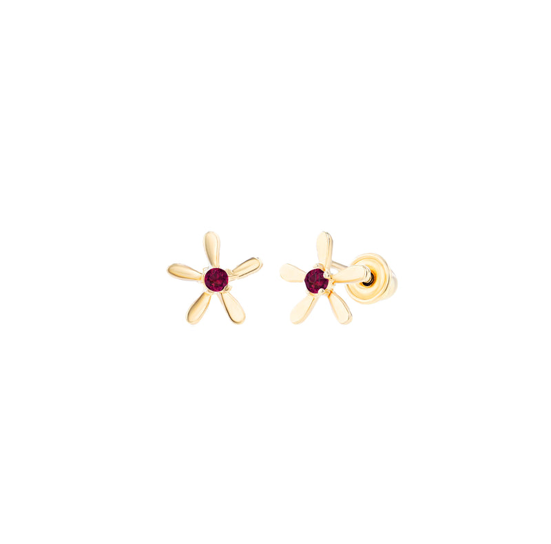 Starfish Stud Earrings (14K)