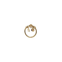 Dangling Charms Ring (14K)