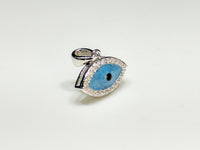 Evil Eye Mini Silver Pendant - Popular Jewelry