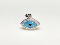 Evil Eye Mini Silver Pendant - Popular Jewelry