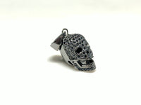 Iced Out Mini Skull Pendant