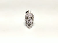 Iced Out Mini Skull Pendant