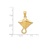 Stingray Pendant (14K)