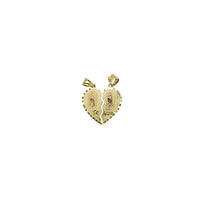 Guadalupe Broken Heart "Te Amo" Pendant (14K)