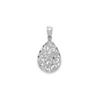 Filigree Teardrop Pendant (14K)