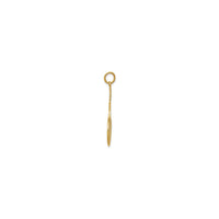 Tennis Racquet Pendant (14K)