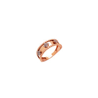 Triple Cross Ring (14K)