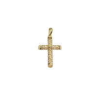 Tube Cross Pendant (14K)
