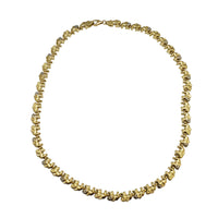 Two elephant Fancy Necklace (14K)