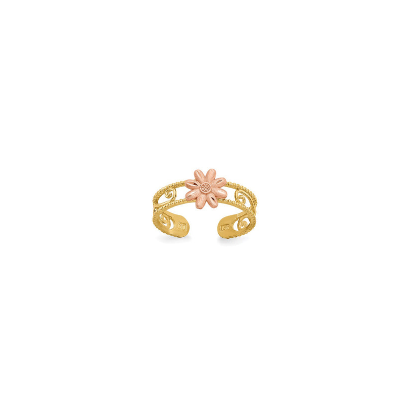 Buy Gold Toe Ring, Adjustable Toe Ring, Flower Toe Ring, Boho Toe Ring,  Minimalist Toe Ring, Thin Band Toe Ring, Toe Ring for Women Online in India  - Etsy