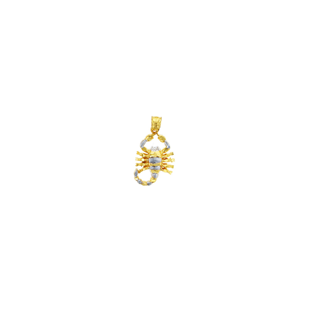 Two Tone Scorpion Pendant (14K)