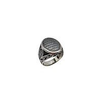 Mesh Texture Ring (Silver)