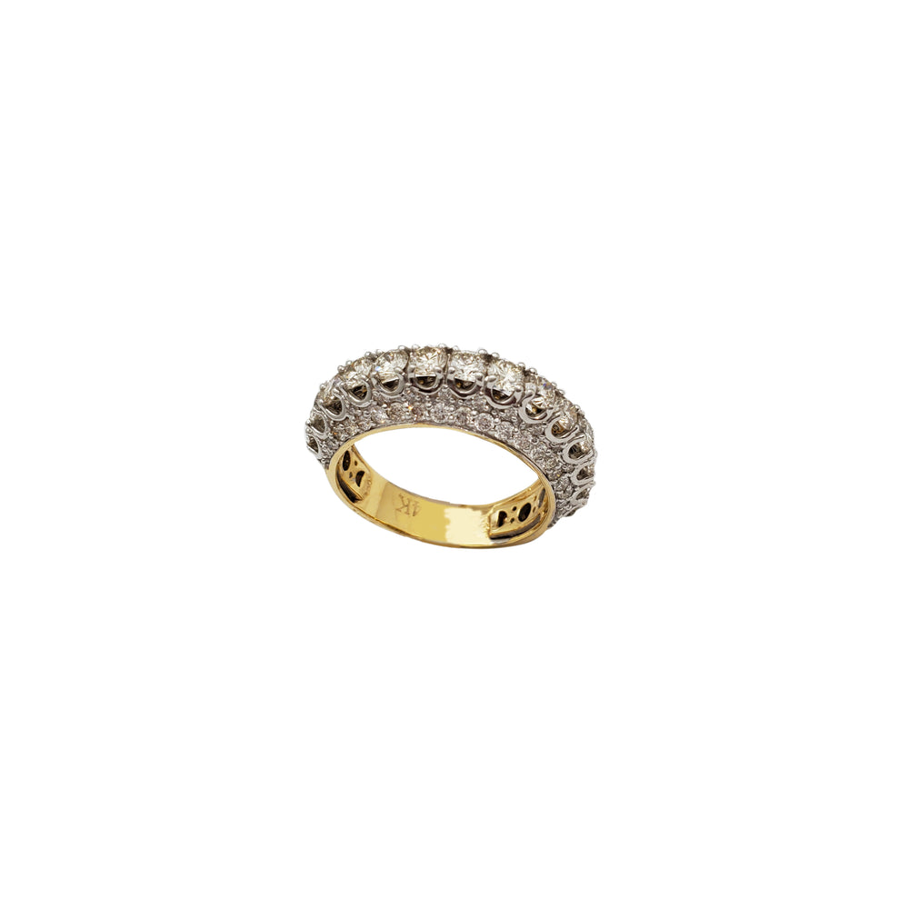 Palace Setting Diamond Ring (14K)
