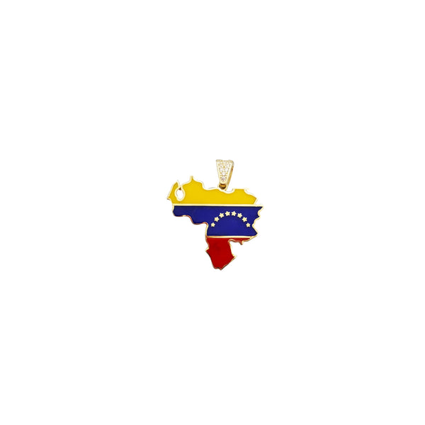 Enamel Venezuela Country Charm (14K)