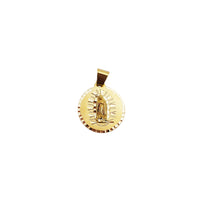Virgin Mary "Lady of Guadalupe" Round Pendant (14K)