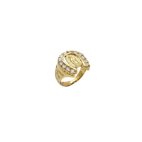 Horseshoe Virgin Mary Ring (14K)