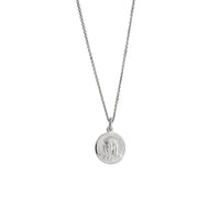 Virgin Mary Necklace (Silver)