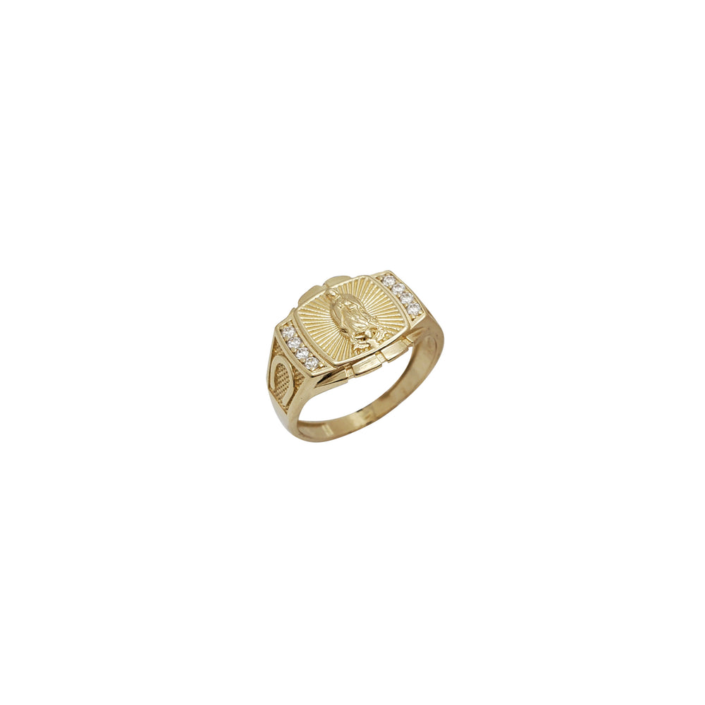 Guadalupe with Horseshoe Ring (14K)