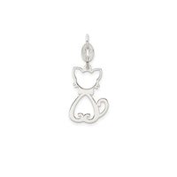 Cat Pendant (Silver)