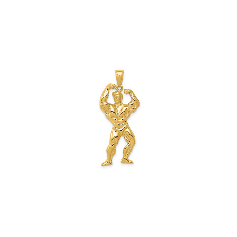 Weightlifter Pendant (14K)