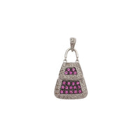 Double Handbag Diamond Pendant (14K)