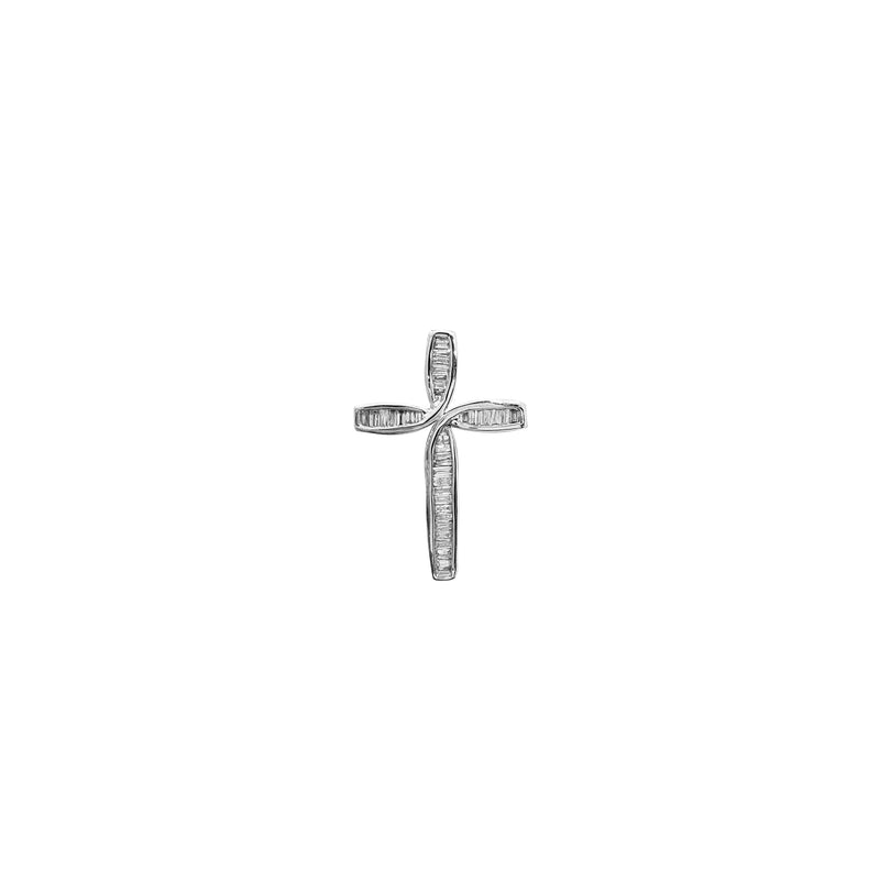 Criss Cross Style Cross Pendant (10K)